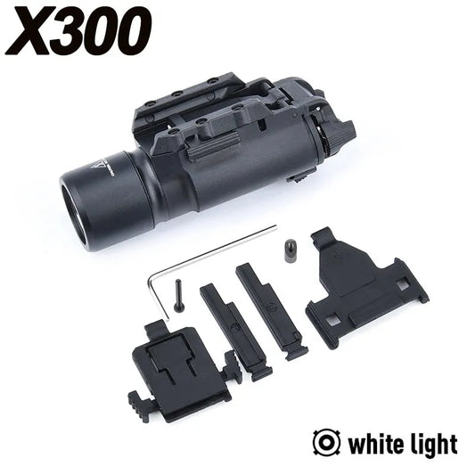 Wadsn Tactical Surefire X300 Metal Pistol Strobe LED Flashlight