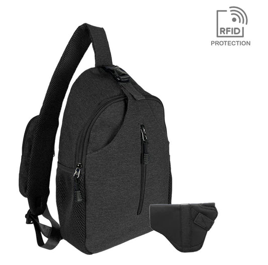 Jessie & James - Kyle Minimalist Sling Shoulder Concealed Backpack