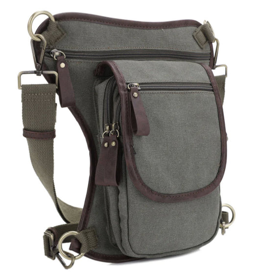 Jessie & James - Cougar Canvas Concealed Carry Waist and Leg Bag