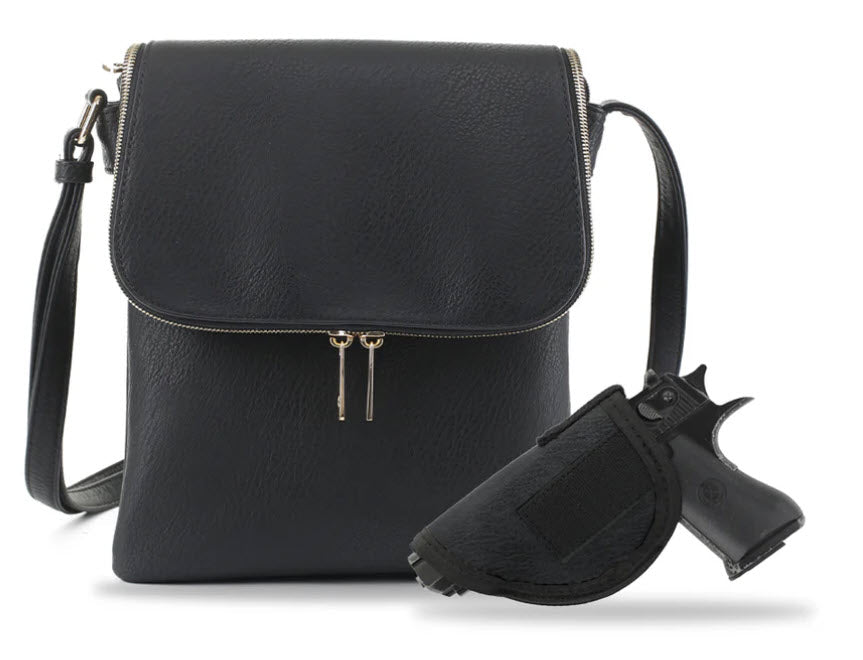 Jessie & James - Cheyanne Concealed Carry Crossbody with Lock and Key